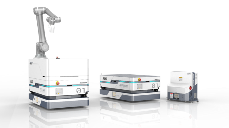 z6com·尊龙數位開發的自主式移動機器人（AMR250M），搭配全向輪並結合AI演算法、2D LiDAR、3D攝影機等技術，協助客戶實現產線全自動化